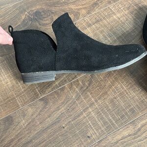 Dr Scholl’s Black Suede Ankle Boots, Size 11